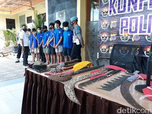 23 Pelaku Kriminal Jalanan di Bantul Ditangkap, 20 di Antaranya Pelajar 23 Pelaku Kriminal Jalanan di Bantul Ditangkap, 20 di Antaranya Pelajar