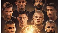 Debat Netizen Pemenang Ballon dOr: Messi, Lewandoski, Salah, atau CR7?
