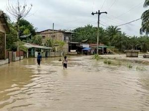 Sudah 10 Hari, Banjir di Asahan Sumut Belum Juga Surut