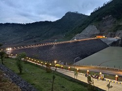 Jokowi Dijadwalkan Resmikan Bendungan Tugu Trenggalek