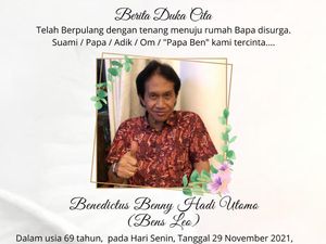 Bens Leo Meninggal Tertular COVID-19, Netizen: Bukti Corona Masih Ada Bens Leo Meninggal Tertular COVID-19, Netizen: Bukti Corona Masih Ada