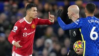 Ronaldo tak kuasa memberi letupan yang dibutuhkan MU di laga ini, apalagi setelah Jorginho menyamakan skor buat Chelsea. (Foto: AP/Kirsty Wigglesworth)