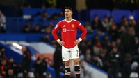 Dalam catatan Whoscored dan Opta, Ronaldo main 26 menit tanpa bikin satu tembakan pun di laga Chelsea vs MU ini. (Foto: Getty Images/Clive Rose)