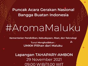 Kemendikbud Gelar Acara Puncak Gernas BBI #AromaMaluku Via Virtual