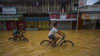 Kebanjiran Lagi, Begini Kondisi di Hulu Sungai Tengah Kalsel