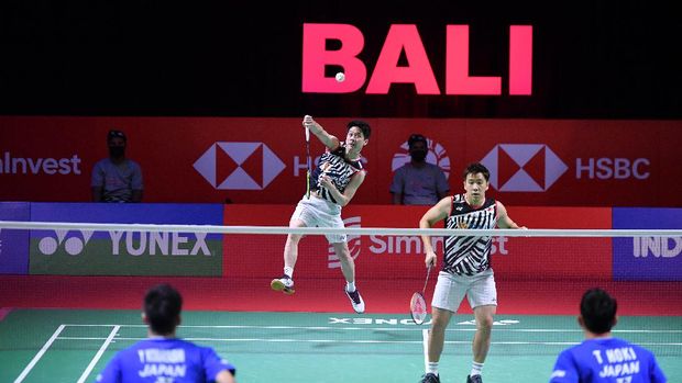 MD Players name : Marcus Fernaldi Gideon-Kevin Sanjaya SukamuljoCredit Photo : HUMAS PP PBSIOrder of Play Sunday, 28 November 2021Result :https://www.tournamentsoftware.comorhttps://bwfworldtour.bwfbadminton.com