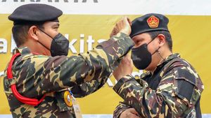 Momen Erick Thohir Dilantik Jadi Anggota Kehormatan Banser