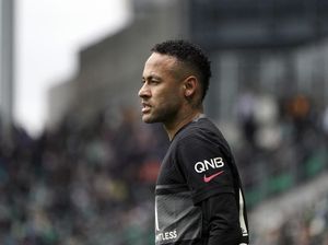 Neymar Cedera Pergelangan Kaki, Absen Dua Bulan Neymar Cedera Pergelangan Kaki, Absen Dua Bulan