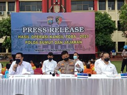 Polda Sumut Tangkap 147 Bandit Saat Operasi Kancil Toba 2021