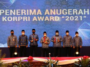 Dukung Proker KORPRI, TASPEN Raih Penghargaan di KORPRI Award 2021