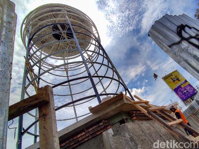 Tugu Pamulang Mulai Direvitalisasi Usai Viral Disorot Warganet