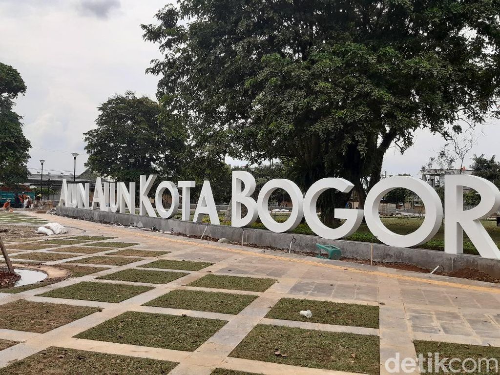 Dikelilingi Bangunan Bersejarah, Alun-alun Kota Bogor Segera Diresmikan