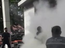 Mengerikan Aksi Pengungsi Afghanistan Bakar Diri di Medan