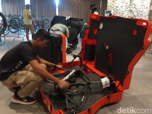 Foto: Bike Box, Koper Khusus Sepeda untuk Naik Pesawat Foto: Bike Box, Koper Khusus Sepeda untuk Naik Pesawat