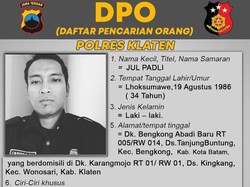 Pria Cabul Ini Jadi Buron Polres Klaten, Kalau Ketemu Segera Laporkan!