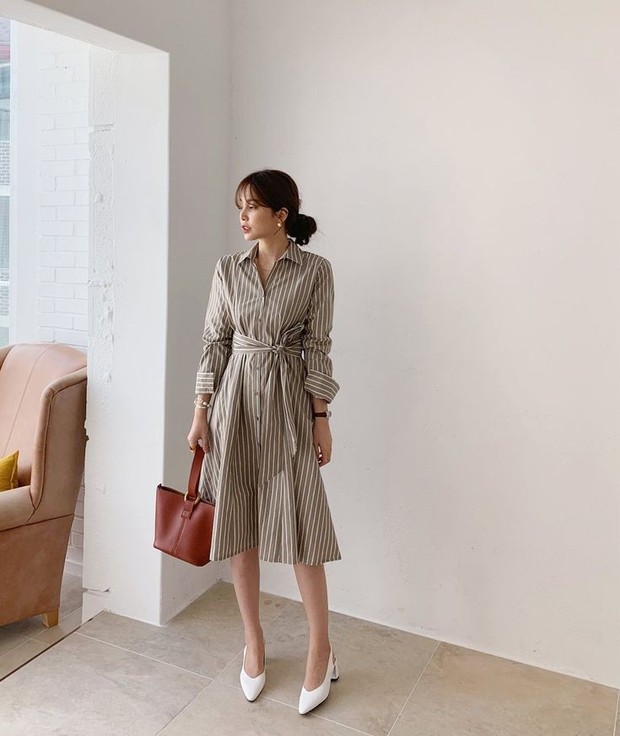 Inspirasi gaya fashion antar jemput anak di sekolah