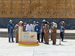 Jokowi Resmikan 2 Bendungan Raksasa di Jawa Timur