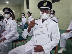 Lurah di Kulon Progo Ini Dilantik dalam Kondisi Memar-Diperban, Kenapa?