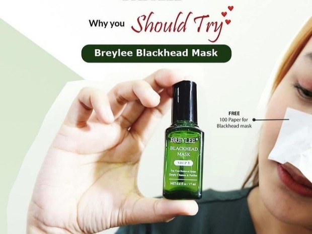 Masker komedo dengan kemasan unik dari Breylee Blackhead Mask (Foto: instagram/@breyleeid)