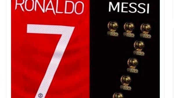 Messi 7 Kali Ballon DOr, Netizen: Sama dengan Nomor Punggung Ronaldo