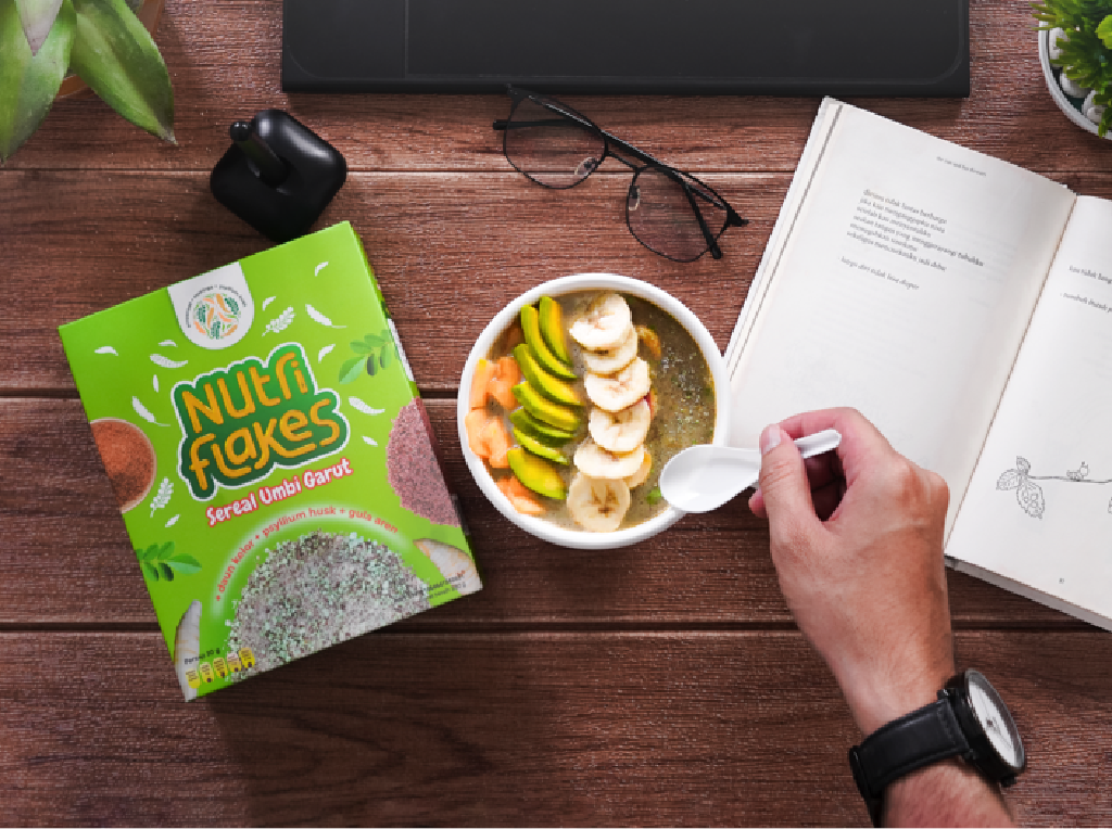 Nutriflakes, Sereal Herbal untuk Terapi Asam Lambung Nutriflakes, Sereal Herbal untuk Terapi Asam Lambung