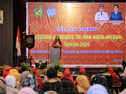 Jambore PKK Medan, Kahiyang Dorong Kader Tingkatkan Kualitas & Kinerja