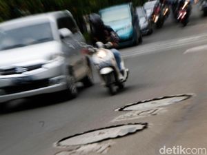 Penampakan Sumur Resapan yang Bikin Jalan Retak dan Bergelombang