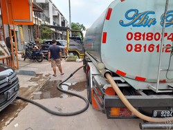 detikcom Do Your Magic: Warga Rusun City Garden Jakbar Beli Tangki untuk Kebutuhan Air Bersih