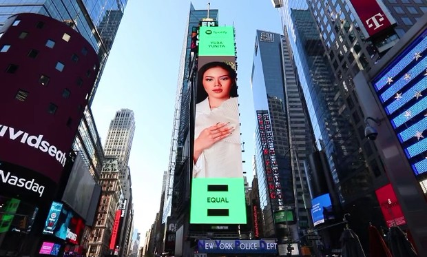 Yura Yunita menjadi cover playlist Spotify EQUAL Indonesia/Foto: Instagram.com/Yurayunita