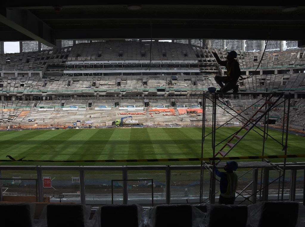 Potret Terkini Pembangunan Stadion JIS Kebanggaan Warga Jakarta Potret Terkini Pembangunan Stadion JIS Kebanggaan Warga Jakarta