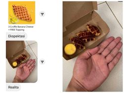 Jauh dari Ekspektasi, Makanan Zonk Bikin Pelanggan Kecewa