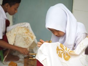 Gali Potensi Pembatik Cilik di Gunungkidul