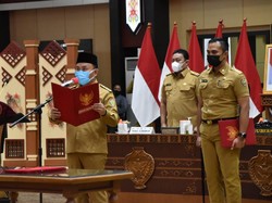 Gubernur Kalteng Lantik Pejabat Baru, Minta Bikin Terobosan