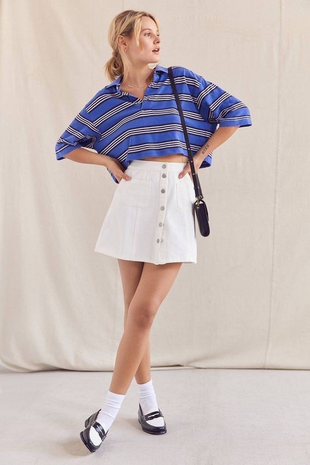 Ide fashion dengan polo shirt