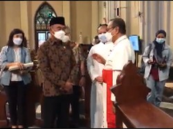 Jelang Nataru, Menko PMK Sowan ke Uskup Agung Jakarta