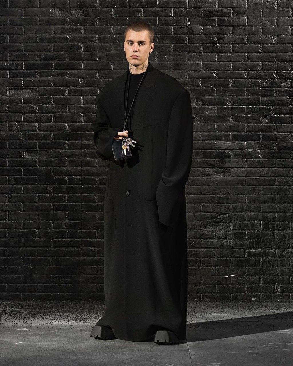 Justin Bieber di Balenciaga ad campaign