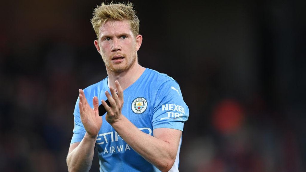 Gelandang Manchester City Kevin De Bruyne sudah sembuh dari COVID-19 tapi belum fit sepenuhnya (Foto: Getty Images/Michael Regan)