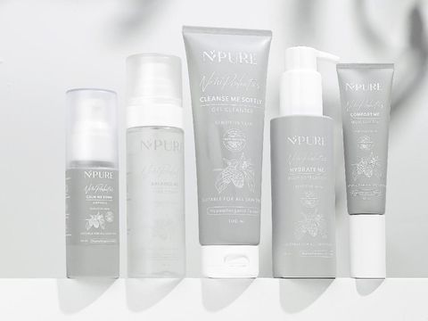 Rangkaian produk skincare dari N'PURE Noni Probiotics Series