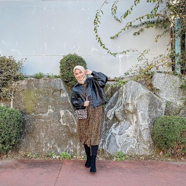 Outfit musim dingin di Korea ala Bianca Kartika/instagram.com/biancakartika
