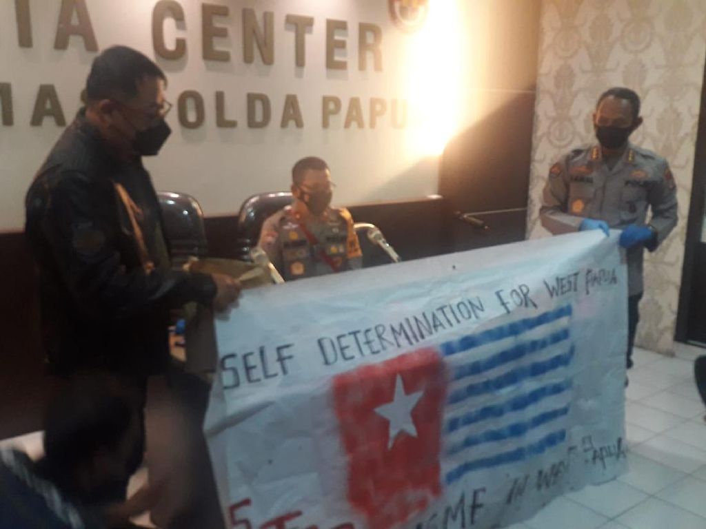 Bendera Bintang Kejora Berkibar di 6 Kabupaten/Kota Papua, Polisi Turun Tangan