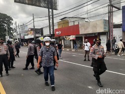 Bentrok Suporter Bola di Jalan Laksda Adisutjipto Sleman, 2 Orang Diamankan