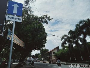 Ruas Jalan Alun-Alun Klaten Jadi Satu Arah, Masih Banyak Penerobos