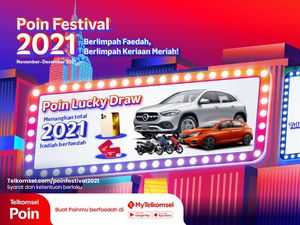Telkomsel Gelar Poin Festival 2021, Ada Undian Berhadiah-Konser Musik