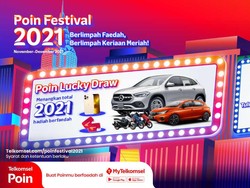 Telkomsel Gelar Poin Festival 2021, Ada Undian Berhadiah-Konser Musik