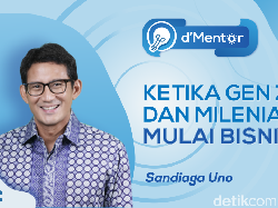 dMentor: Persiapan Memulai Bisnis Ala Sandiaga Uno