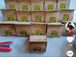 Tutorial Bikin Bungkus Nasi Aestetik, Dilihat Sampai 4,7 Juta Kali