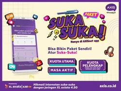 Paket Suka Suka AXIS, Bebas Pilih Kuota-Masa Aktif Sesuai Kebutuhan!