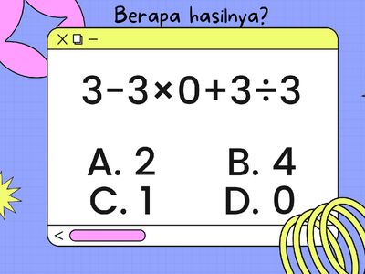 Teka-teki Matematika Ini Sempat Viral, Banyak yang Salah Jawab