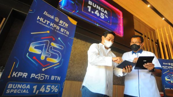 Asyik, BTN Punya Program Bunga 1,45% di HUT KPR Ke-45