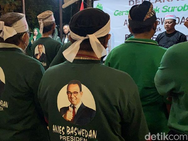 Deklarasi Anies Baswedan untuk Presiden Muncul di Surabaya